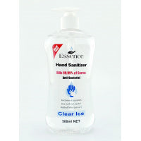 Essence Hand Sanitizer Clear Ice 500ml x 3