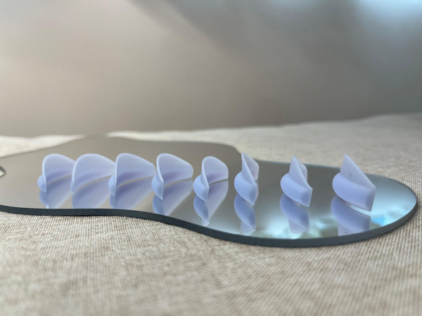 角蛋白睫毛產品——閃粉藍U型眼模