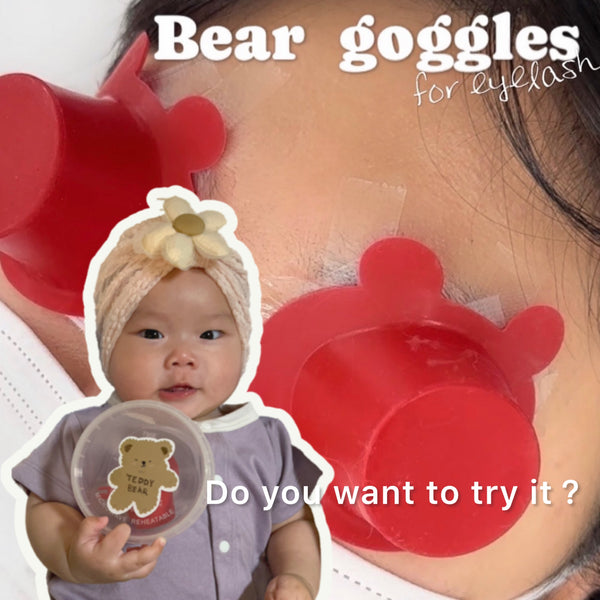 Banhada-teddy bear goggles眼罩